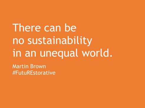 no sustainability in an unequal world